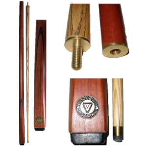 2 PIECE ASH CUE - MITCHELL CUE SHARK - VARIOUS LENGTHS 9MM TIP