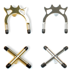 REST HEADS - BRIDGE/SPIDER AND CROSS - METAL