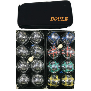 BOULE SET - METAL - CHROME & CUSTOMED COLOURED