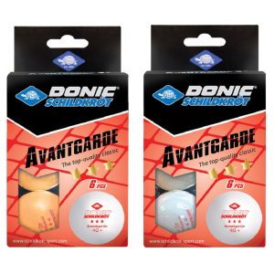 TABLE TENNIS BALLS - DONIC SCHILDKROT - AVANTGARDE 6 PACK