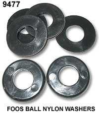 FOOSBALL - NYLON WASHERS (32 PCS)