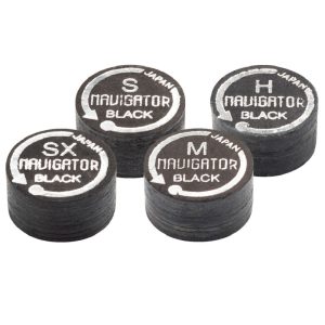 CUE TIPS - NAVIGATOR BLACK
