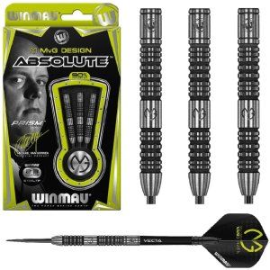 WINMAU MVG ABSOLUTE 90% TUNGSTEN DARTS  - 22GM