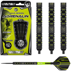 WINMAU TUNGSTEN DART 90% -  MVG ADRENALIN  - 22, 23 & 24GM