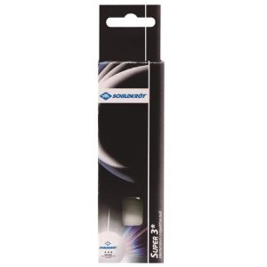 TABLE TENNIS BALLS - DONIC SCHILDKROT - CHAMPION ITTF 3 PACK