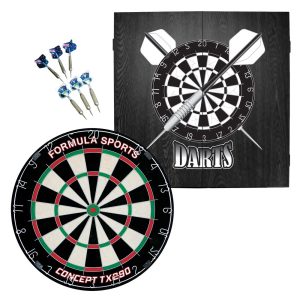 DARTBOARD & CABINET SET - FORMULA IMPERIAL