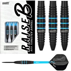 ONE80 TUGSTEN DART 80% - RAISE B AQUA – 21 & 23GM