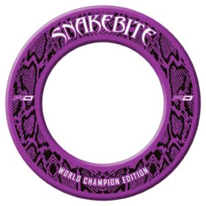 DARTBOARD SURROUND – RED DRAGON – SNAKEBITE PETER WRIGHT