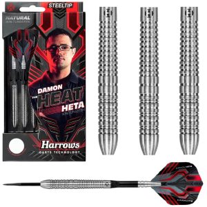 HARROWS DAMON HETA 90% TUNGSTEN DARTS – 21, 23, 25GM
