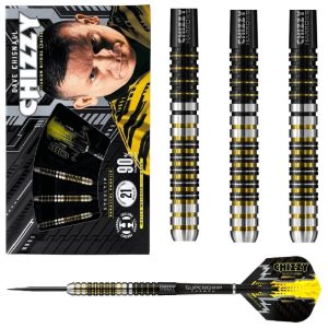 HARROWS DAVE CHISNALL 'CHIZZY' 90% TUNGSTEN DARTS – 22, 24, 26GM