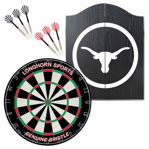 DARTBOARD & CABINET SET - FORMULA LONGHORN