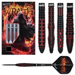 ONE80 WRAITH 90% TUNGSTEN DARTS 90% - 22, 23, 24 & 25GM