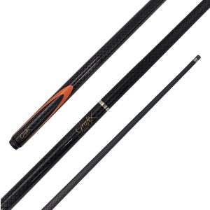 2 PIECE CUE - GRAPHITE GRAFEX TRIPLE X CUE -  57" 9MM TIP