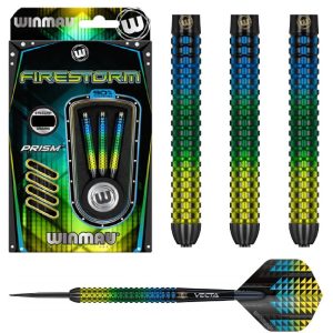 WINMAU FIRESTORM 90% TUNGSTEN DARTS - 22, 24, 26, 28GM