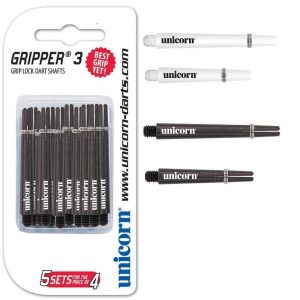 UNICORN GRIPPER 3 SHAFTS - VALUE PACK OF 5 - SHORT & MED/STD