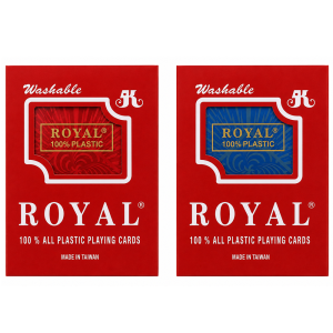 PLAYING CARDS - ROYAL PLASTIC