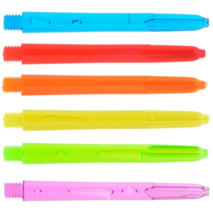 NEON BUBBLE SHAFTS - 2BA THREAD - SHORT &AMP; STANDARD